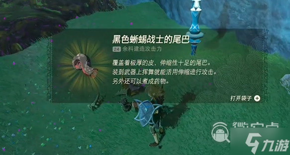 塞尔达传说王国之泪黑色蜥蜴战士的犄角速刷教程