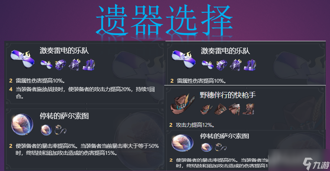 崩坏星穹铁道景元遗器词条属性是什么