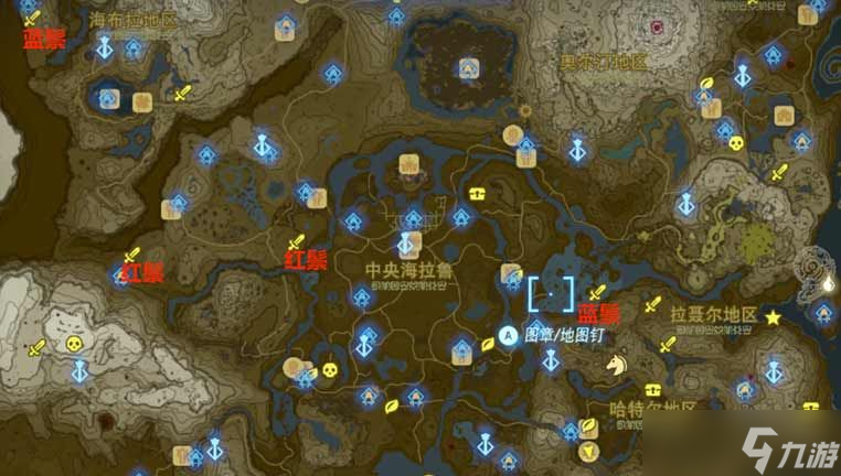 王国之泪人马位置图大全 地表/地下所有人马分布图