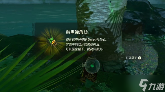 塞尔达传说王国之泪独角仙怎么抓