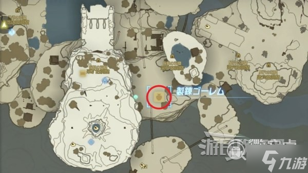塞尔达传说王国之泪左纳乌制炼魔像位置及路线是什么