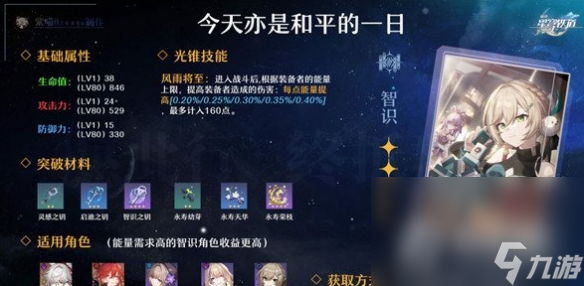 《崩坏星穹铁道》四星智识命途选什么好
