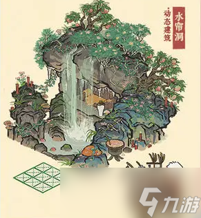 《江南百景图》水帘洞建筑获得方法