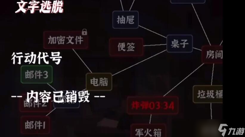 《文字逃脱》第五关通关攻略