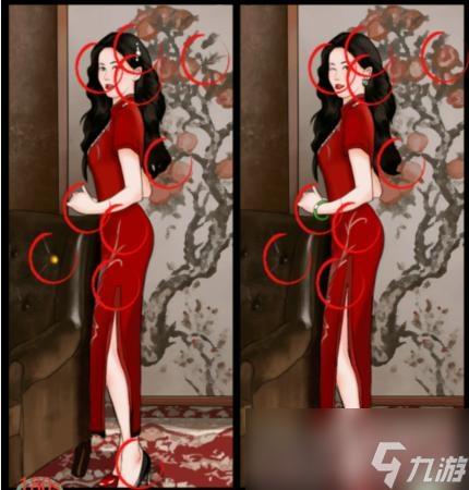 《疯狂梗传》美女找不同29找出10处不同通关攻略