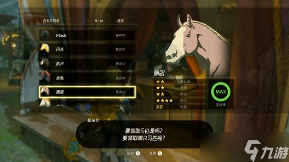 塞尔达传说王国之泪特殊马匹有哪些-全特殊马匹一览