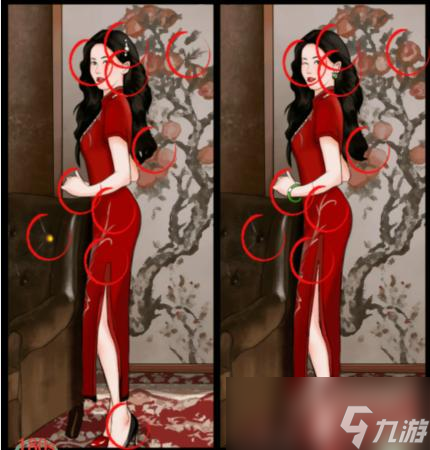 《瘋狂梗傳》美女找不同29找出10處不同通關(guān)攻略