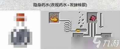 我的世界隐身药水怎么做 隐身药水制作教程