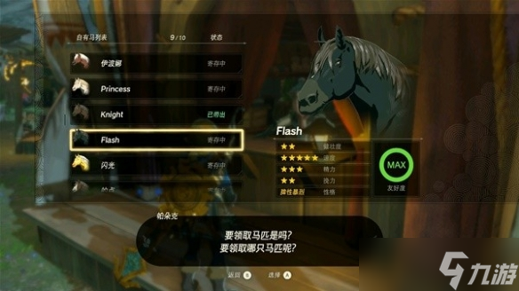 塞尔达传说王国之泪特殊马匹有哪些-全特殊马匹一览