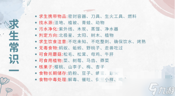 黎明觉醒庄园派对答案一览
