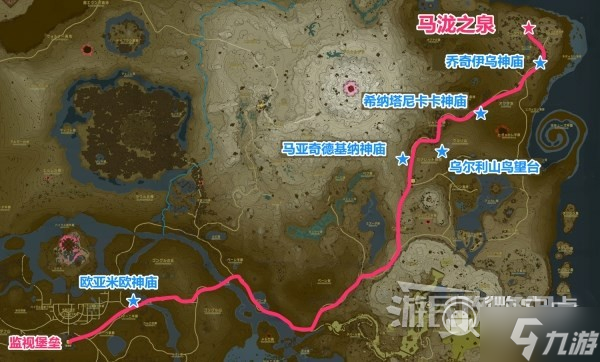 塞尔达传说王国之泪马泷位置及马匹升级料理详情