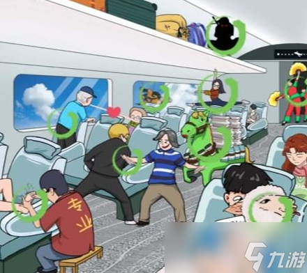 《汉字找茬王》离谱航班找出飞机上12个离谱之处方法
