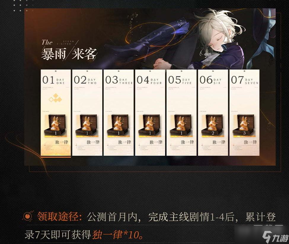 重返未来1999公测全活动赠送总抽数详情