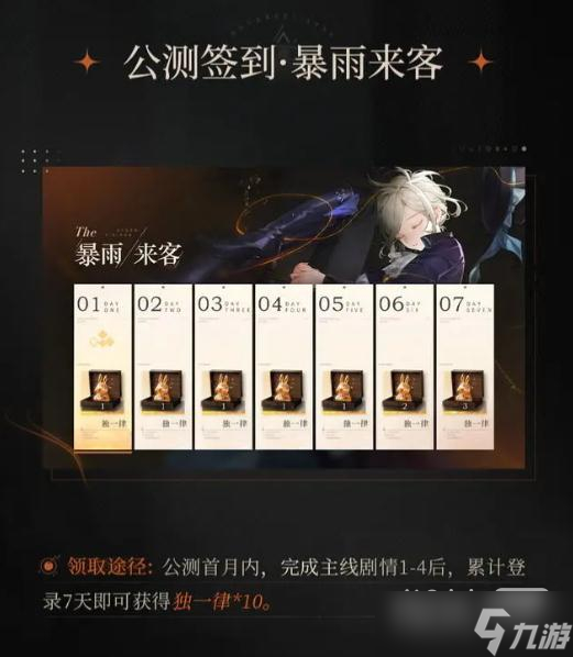 《重返未來(lái)1999》公測(cè)簽到獎(jiǎng)勵(lì)詳情