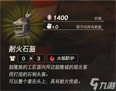 塞尔达传说王国之泪耐热套装获得攻略一览