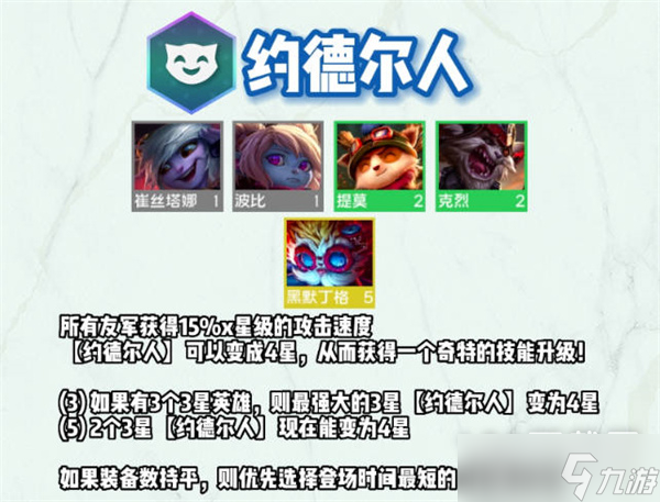 云顶之弈s9全羁绊有哪些