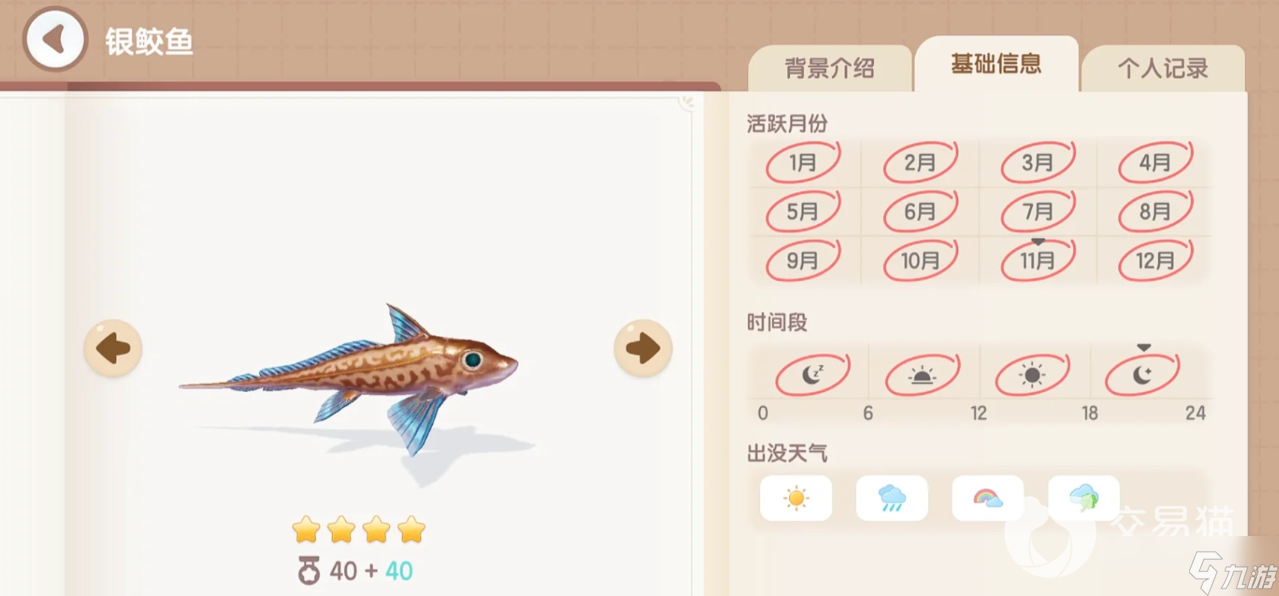 《心动小镇》海鱼种类介绍 海鱼有哪些种类？