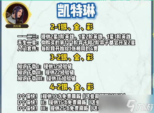 云顶之弈s9英雄之力大全