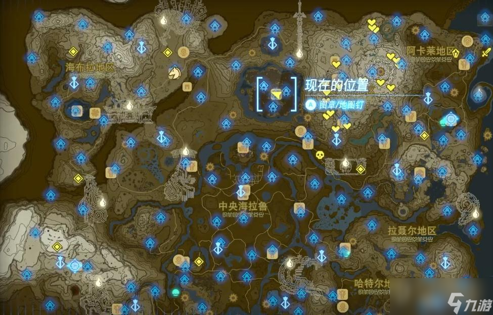 《塞尔达传说：王国之泪》海拉鲁大森林杂货店位置介绍
