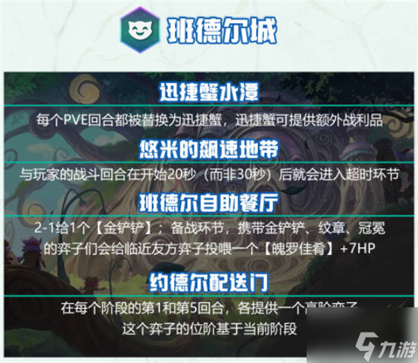 云顶之弈s9城邦效果一览