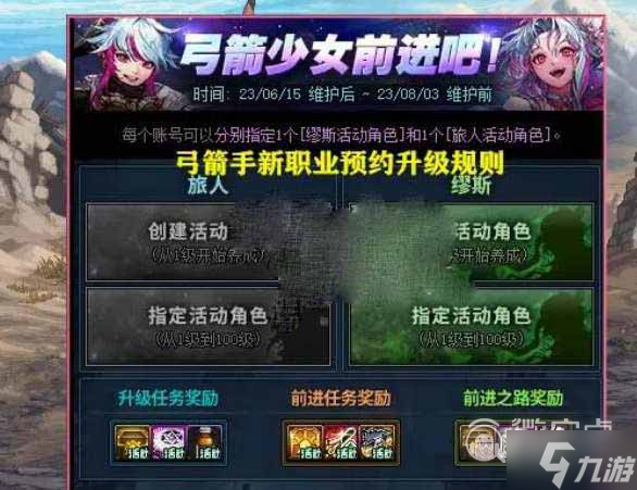 《dnf》弓箭手升级活动攻略