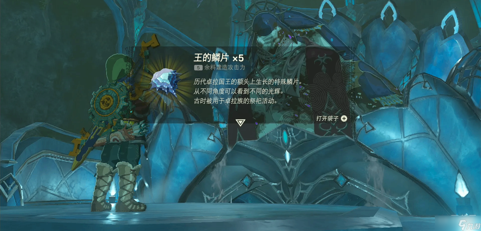 《塞尔达传说王国之泪》卓拉国王位置一览