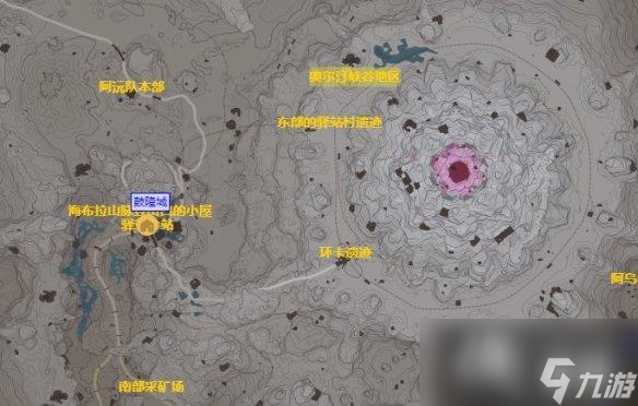 《塞尔达传说王国之泪》全村子位置