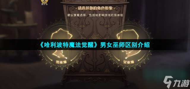 《哈利波特魔法觉醒》男女巫师区别介绍