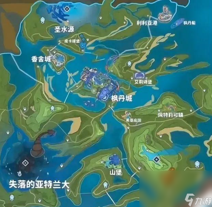 原神4.0爆料楓丹地圖 關(guān)于鐘離新皮膚以及水神專武建模