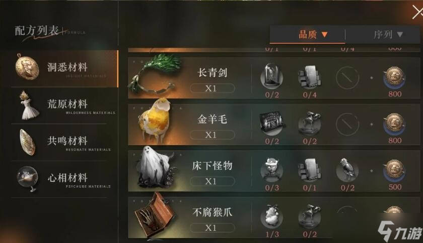重返未来1999材料合成攻略大全-材料怎么合成