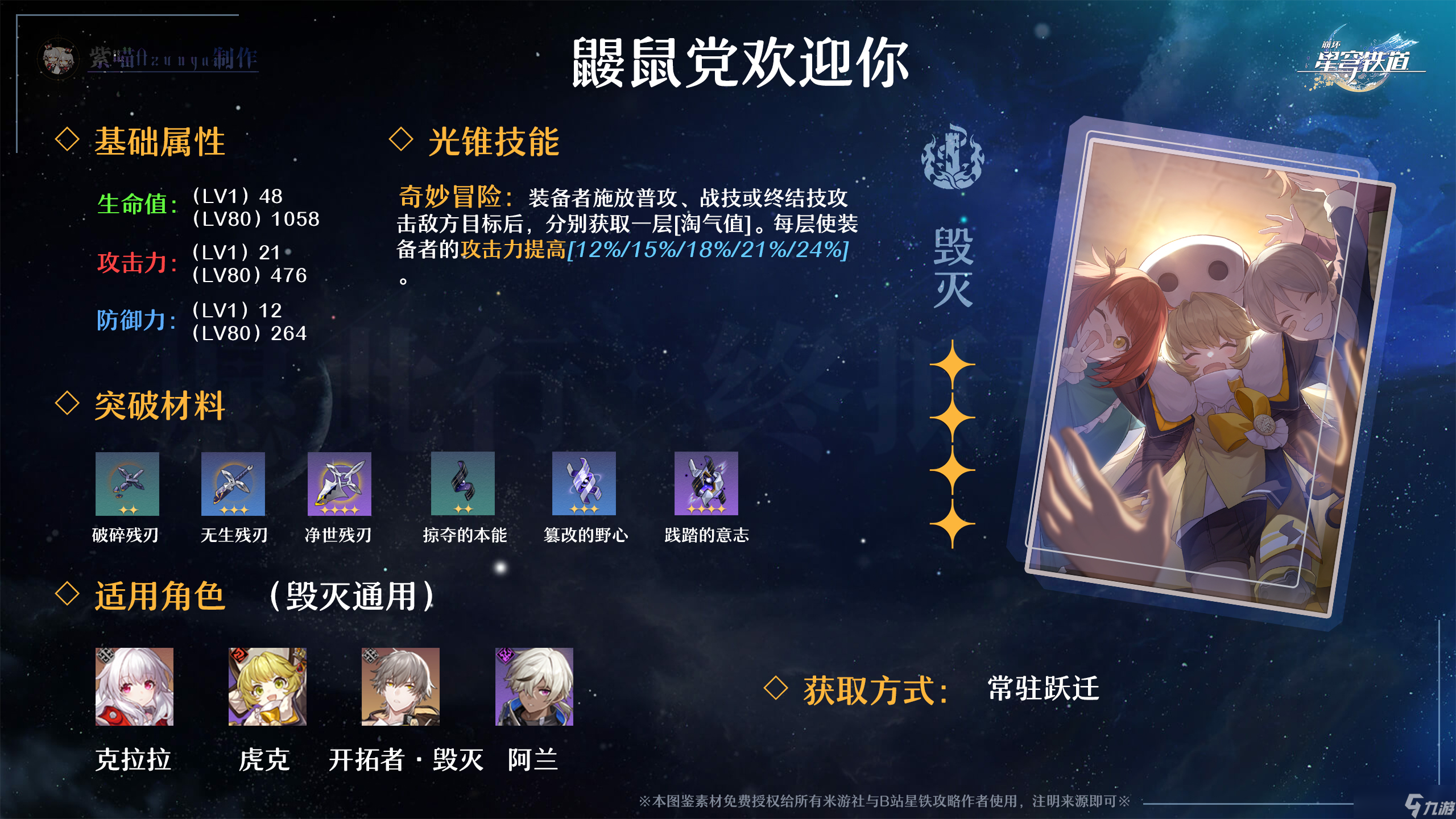 崩坏星穹铁道虎克全方位培养攻略