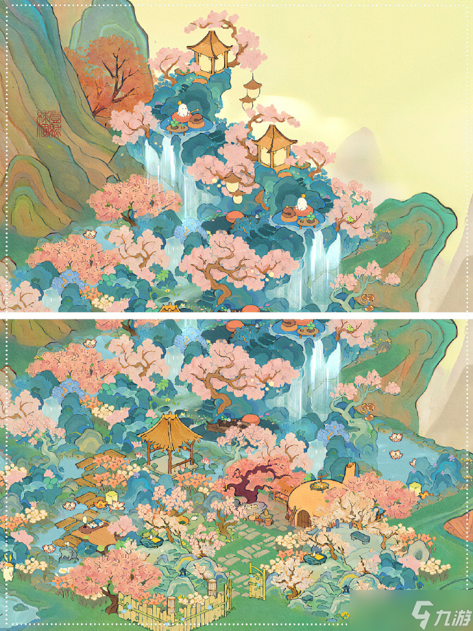 桃源深处有人家水云禅心怎么布局-水云禅心布局分享