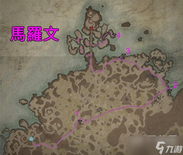 《暗黑破坏神4》斯科斯格伦地区莉莉丝祭坛位置与路线分享