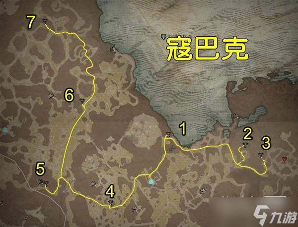 《暗黑破坏神4》斯科斯格伦地区莉莉丝祭坛位置与路线一览