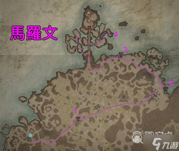 暗黑破坏神4斯科斯格伦地区莉莉丝祭坛位置与路线分享
