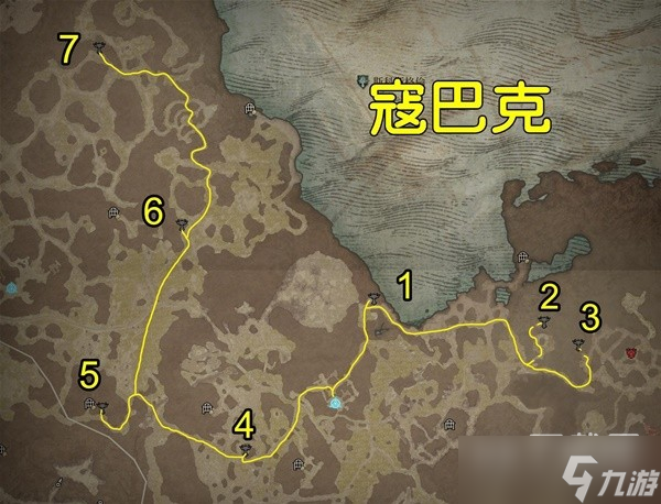 《暗黑破坏神4》斯科斯格伦地区莉莉丝祭坛位置与路线分享