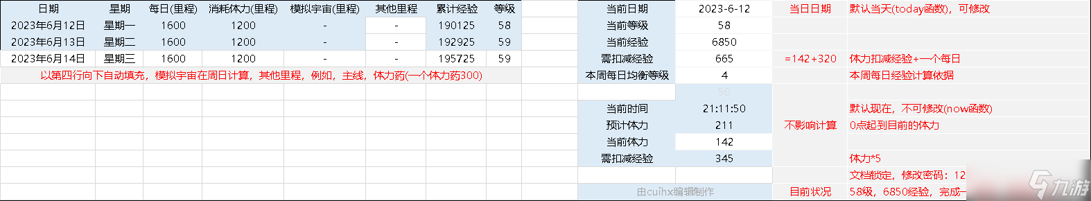 《崩壞星穹鐵道》開拓者等級計算方法