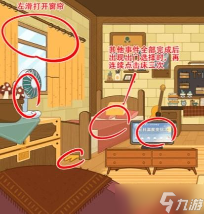 《疯狂爆梗王》出门准备通关攻略详解
