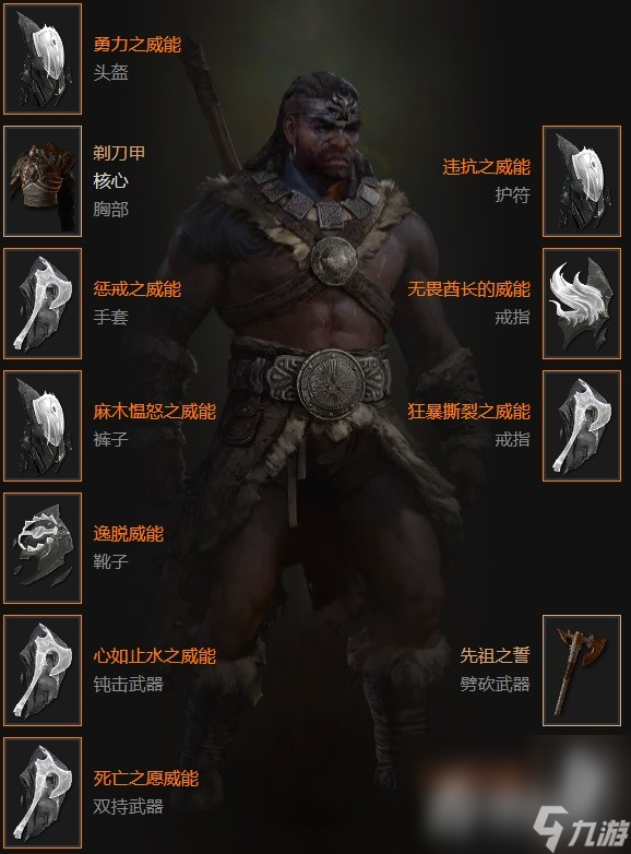 《暗黑破坏神4》荆棘野蛮人BD参考