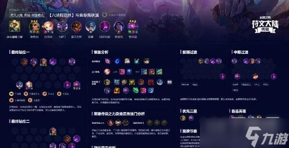 《云顶之弈》S9六法拉克丝阵容方法