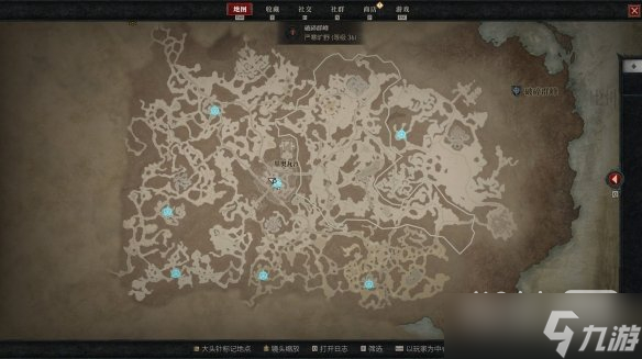 《暗黑破坏神4》全地图传送点位置一览