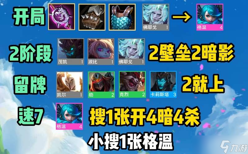 《云顶之弈》s9暗影岛阵容玩法