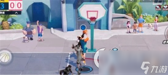 《全明星街球派对》得分后卫位置定位攻略