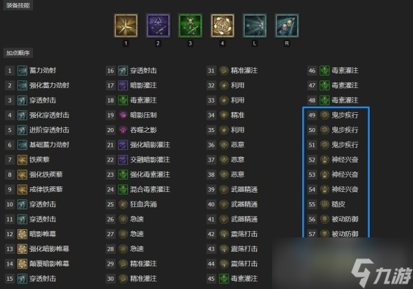 《暗黑破坏神4》穿透射击游侠技能配装BD推荐