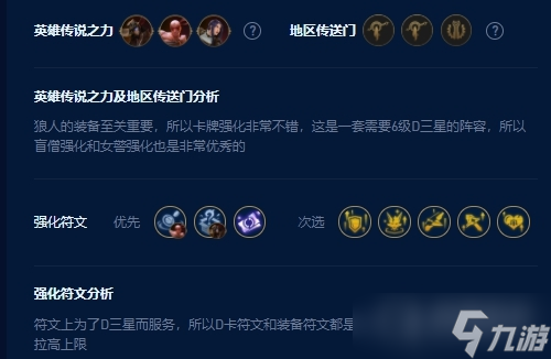 《云顶之弈》s9狼人主c阵容玩法