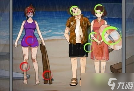 《文字来找茬》海边惊魂通关方法