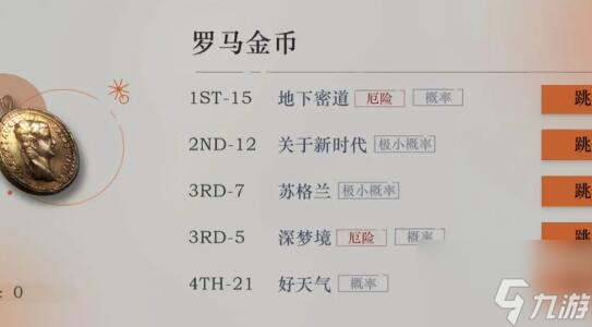 《重返未来:1999》神偷梅兰尼抽取建议