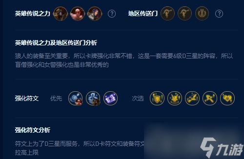 《云顶之弈》s9狼人主c阵容玩法攻略