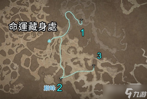 《暗黑破坏神4》干燥平原莉莉丝祭坛位置与路线一览