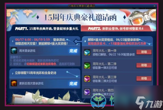 2023dnf15周年庆参与等级分享